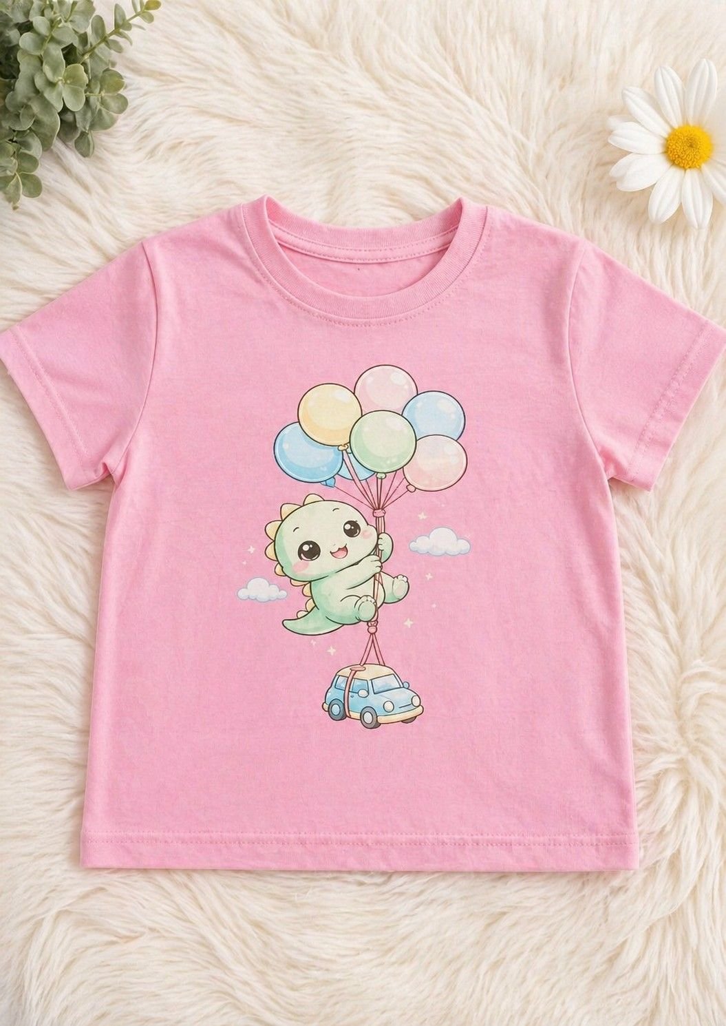 Boys Pink Printed Cotton Half Sleeve T-Shirt – Comfortable Kids Wear