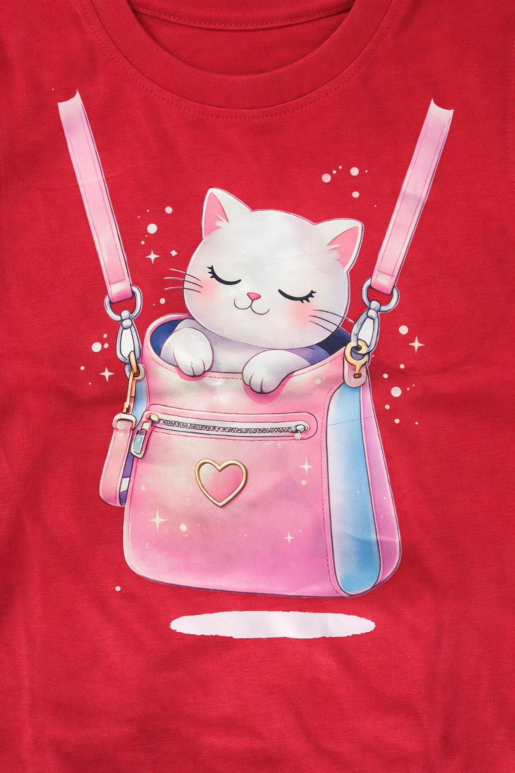 Girls Printed Cotton T-Shirt | Soft & Comfortable Kids Wear | Trendy Casual Tee for Girls