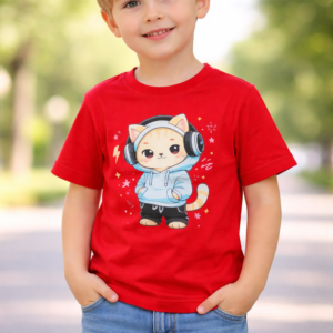 Boys Printed Cotton Half Sleeve T-Shirt | Premium Quality Kids Casual Wear